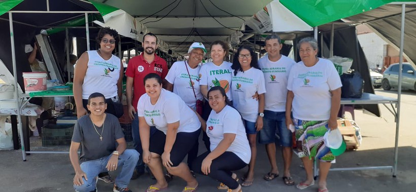 Com o apoio da Prefeitura, equipe coqueirense foi um dos destaques na feira agrária do Pilar