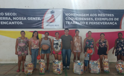 Assistência Social entrega cestas nutricionais a gestantes e nutrizes coqueirenses